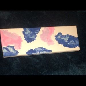 Blue and pink cloud painting I painted it myself